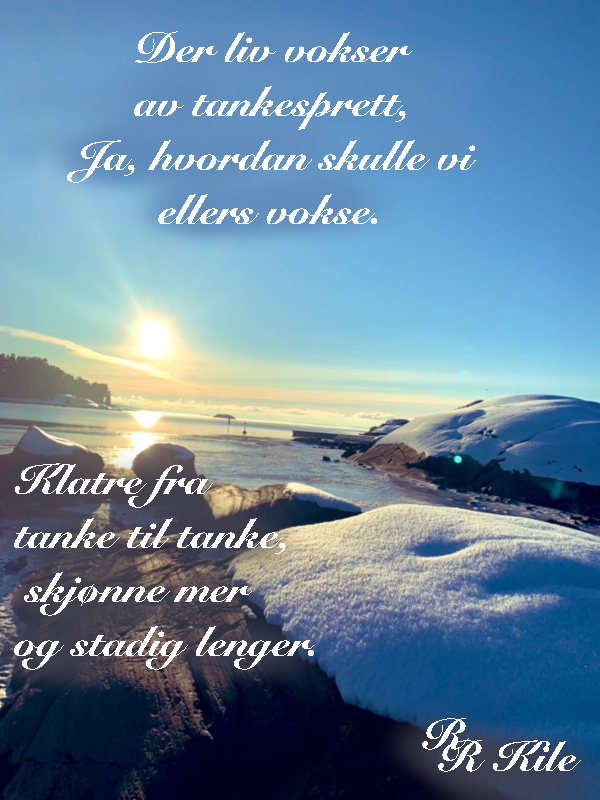 Vers og dikt, poesi, poem, lyrikk, Norsk fantasy forfatter R.R. Kile.
