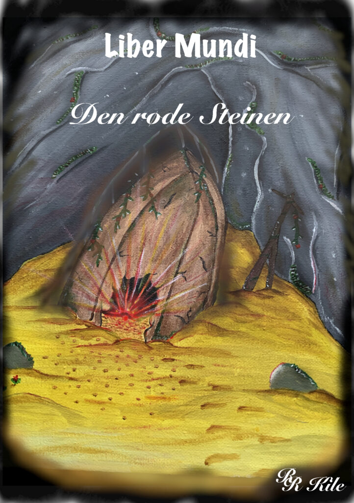 Science Fiction, Norsk fantasy forfatter R.R. Kile. Den røde steinen er sjette bok i serien Liber Mundi